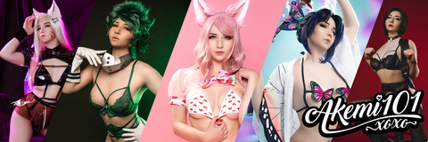 Header afbeelding van OnlyFans akemikun