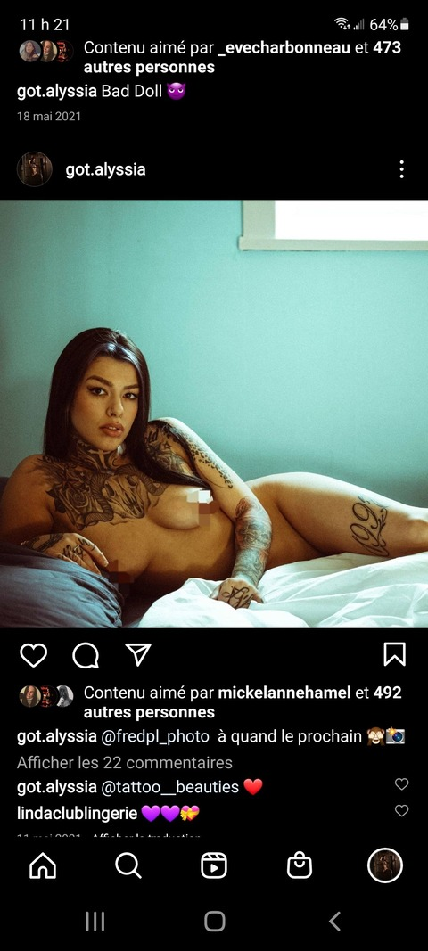 OnlyFansヘッダー画像alyssiamorningstar