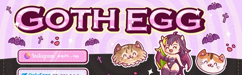 Gambar header OnlyFans bigtittygothegg