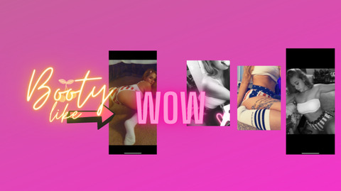 OnlyFans header picture bootylikewow
