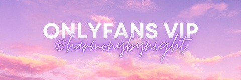 Photo d'en-tête OnlyFans de harmonybynight