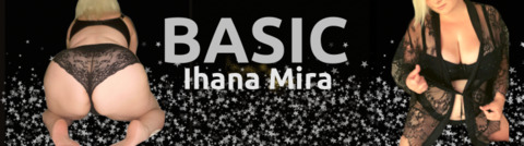 Header afbeelding van OnlyFans ihanamira