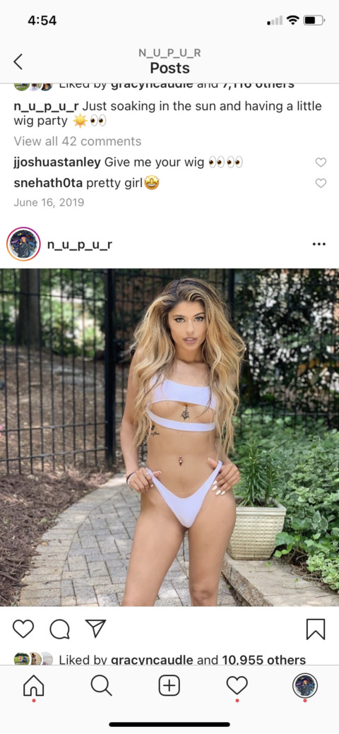 OnlyFans header picture its_nupur