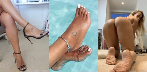 OnlyFans header picture juicyjasfeet
