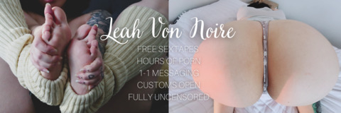 Zdjęcie nagłówka OnlyFans leahvonnoire