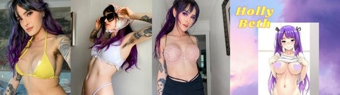 OnlyFansヘッダー画像littlehollybeth