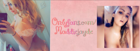 OnlyFans header picture maddiejayde