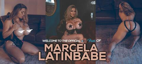 Imagem do cabeçalho do OnlyFans de marcelalatinbabe