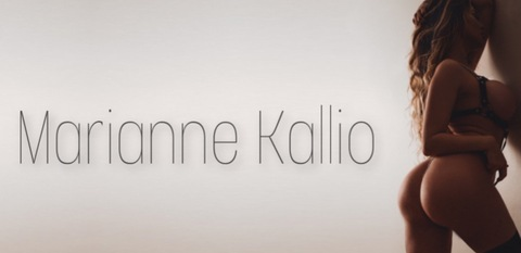 OnlyFans header picture mariannekallio