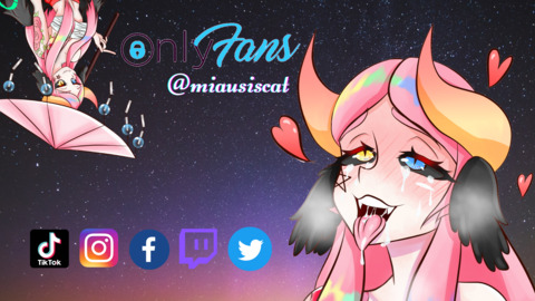 OnlyFans header picture miausiscat