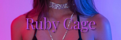 Imagem do cabeçalho do OnlyFans de rubyxcage