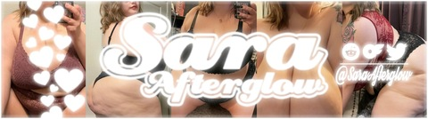 Imagem do cabeçalho do OnlyFans de saraafterglow