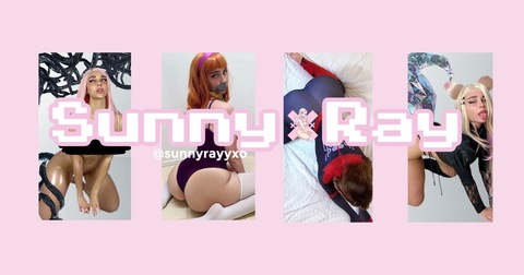 OnlyFans header picture sunnyrayxo