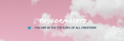 Imagem do cabeçalho do OnlyFans de taylormaxxts