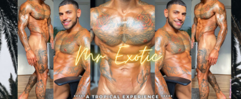 Imagem do cabeçalho do OnlyFans de therealmrexotic