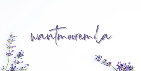 OnlyFans header picture wantmooremila