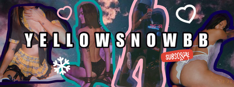OnlyFans header picture yellowsnowbb